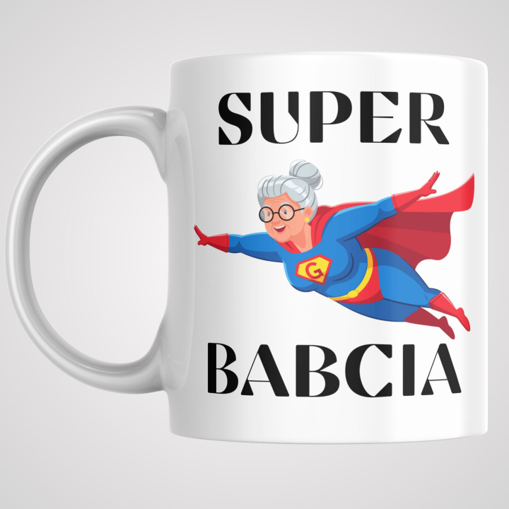 Kubek - SUPER BABCIA - idealny na prezent z okazji dnia babci